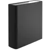 FLOS OUTDOOR lampe murale applique pour extérieur CLIMBER 175 UP & DOWN FLOOD (noir 2700K - aluminium et verre)