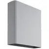 FLOS OUTDOOR lampe murale applique pour extérieur CLIMBER 175 DOWN FLOOD (Grigio 3000K - aluminium et verre)