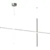 Suspension design en acier argenté s2 Coordinates - Flos