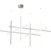 Suspension design en acier argenté s4 Coordinates - Flos