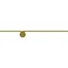 Flos COORDINATES-Applique murale LED Métal L80cm