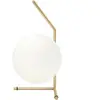 Lampe de table basse design en laiton IC - Flos