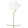 FLOS lampe de table IC T1 HIGH (Laiton brossé - Verre soufflé et métal)
