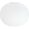 Plafonnier design en verre opalin 27 x 33 cm Glo-Ball - Flos
