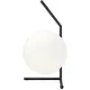 Flos - Lampe de table IC - Noir - Acier verni - Designer Michael Anastassiades