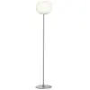 FLOS lampadaire GLO-BALL (H 185 cm, base argent - verre et métal)