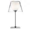 FLOS lampe de table KTRIBE T1 GLASS (Transparent - verre / aluminium)