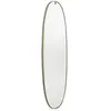 FLOS miroir mural avec éclairage LA PLUS BELLE (Bronze poli - aluminiu...