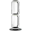 FLOS lampadaire NOCTAMBULE (2 Low Cylinders - Verre soufflé / Aluminiu...