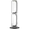 FLOS lampadaire NOCTAMBULE (2 High Cylinders - Verre soufflé / Alumini...