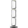 FLOS lampadaire NOCTAMBULE (3 Low Cylinders - Verre soufflé / Aluminiu...