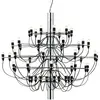 FLOS lampe à suspension 2097/50 (Chrome avec ampoules givré - Acier)