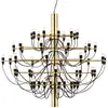 FLOS lampe à suspension 2097/50 (Laiton avec ampoules givré - Acier)