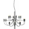 FLOS lampe à suspension 2097/18 (Chrome avec ampoules claires - Acier)