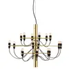 FLOS lampe à suspension 2097/18 (Laiton avec ampoules claires - Acier)