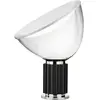 FLOS lampe de table TACCIA SMALL LED (Noir - aluminium et verre)