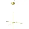 Flos COORDINATES S1-Suspension LED Barre Aluminium L78cm