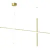 Flos COORDINATES S2-Suspension LED Barre Aluminium L176cm