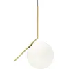 Suspension design en laiton satiné 340 cm IC - Flos