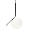 Flos - Suspension IC - Noir - Acier verni - Designer Michael Anastassiades