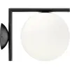 Applique design en acier noir 20 cm IC - Flos