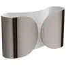 FLOS lampe murale applique FOGLIO (Nickel noir - Acier)