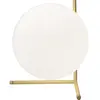 Flos - Lampe de table IC - Or - Laiton brossé - Designer Michael Anast...