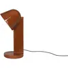 Lampe de table en céramique rouge rouille 50 cm Céramique Down - Flos