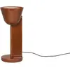 Lampe de table en céramique rouge rouille 50 cm Céramique Up - Flos