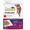 12x 85g Natural Trainer Adult sterilised boeuf nourriture pour chat humide
