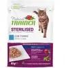 12x 85g Natural Trainer Adult sterilised thon nourriture pour chat humide
