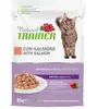 12x85g Natural Trainer Mature saumon nourriture pour chat humide