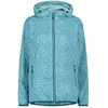 CMP - Veste femme avec capuche anti-pluie, Lac profond, S