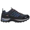 CMP Homme Rigel Low Trekking Shoes WP Chaussures de Marche, Blue Flash Orange, 41 EU