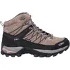 Chaussures CMP Rigel Mid Waterproof marron clair femme - 36