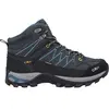 CMP Rigel Mid WP - Chaussures randonnée homme Antracite / Deep Lake 45