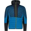 Cmp MAN HYBRID JACKET FIX HOOD bleu 54