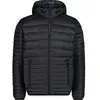 CMP - Man Jacket Snaps Hood, Man, Nero, 50