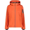 CMP - Veste softshell légère pour femme avec capuche amovible, Campari, S