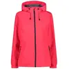 Veste imperméable à capuche Ripstop femme CMP 39X6636-B880 Rouge XS