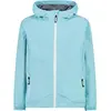 Cmp Veste imperméable à capuche fille bleu 8 ans
