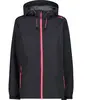 Veste imperméable à capuche femme CMP Noir 4XL 39X6636-01UE