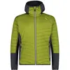 Doudoune hybride à capuche CMP 33Z6477-E523 Vert 52