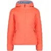 CMP - Woman Jacket Fix Hood, Woman, Red Fluo, 40