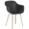 Magis Fauteuil Substance Plywood (Noir - Frêne Naturel Et Polypropylèn...