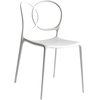 Driade - Chaise empilable Sissi - Blanc - Polyéthylène - Designer Ludo...