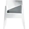 Driade - Fauteuil empilable Toy - Blanc - Polypropylène - Designer Phi...