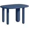 Driade - Table basse Tottori - Bleu - Bois massif laqué - Designer Kat...