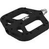 Wag Pédales Flat VTT Noirs en Résine Composite avec Axe Chromoly et 10 PIN