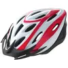 Wag Casque Rider Out-Mould Blanc/Rouge 54-58cm pour VTT et Route, Certifié EN1078